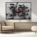 RedBull Formula 1 Canvas Wall Art Print