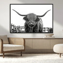 Longhorn Canvas Print, Bighorn Cow Wall Art Canvas Print by MyGreatCanvas | Canvas Wall Art Prints | Photo Prints & Wall Decor