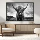 Scottish Cow Wall Art Canvas Print | Longhorn Wall Art | by MyGreatCanvas | Canvas Wall Art Prints | Photo Prints & Wall Decor