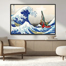 Katsushika Hokusai Kanagawa Giant Wave Wall Art Canvas Print
