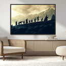 Fellowship Journey Wall Art – Fantasy Adventure Canvas Print by MyGreatCanvas | Canvas Wall Art Prints | Photo Prints & Wall Decor
