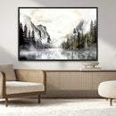 Yosemite Valley Wall Art Canvas Print – Framed and Ready to