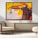 High-Quality Giclee Canvas Print – Framed Calvin Wall Art