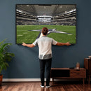 Dallas Cowboys Football Team Print - Arlington AT&T Stadium