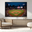 St. Louis Cardinals Baseball Team Print - Busch Stadium Wall by MyGreatCanvas | Canvas Wall Art Prints | Photo Prints & Wall Decor