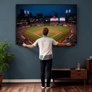 St. Louis Cardinals Baseball Team Print - Busch Stadium Wall