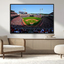 Cincinnati Reds Baseball Canvas Print - American Ball