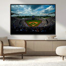 3-Panel Kauffman Stadium Wall Art Print | Large Kansas City