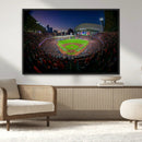 Houston Astros Baseball Print Canvas - Houston Minute Maid