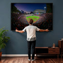 Houston Astros Baseball Print Canvas - Houston Minute Maid