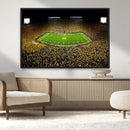 Stadium in Michigan Wall Art Canvas Print, Framed American