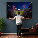 Truist Park Atlanta Braves Baseball Stadium Wall Art Print |