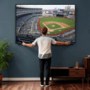 New York Yankees Baseball Team Print - Yankee Stadium Wall