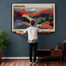 Yayoi Kusama Wall Art – Framed Japanese Abstract Art Print,