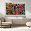 Framed Yayoi Kusama 1986 Wall Art Print – Japanese Wall Art
