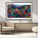 Framed Yayoi Kusama 1986 Wall Art Print – Japanese Wall Art