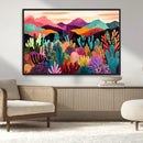 Abstract Kusama Print - Landscape Canvas Wall Art Print - by MyGreatCanvas | Canvas Wall Art Prints | Photo Prints & Wall Decor