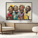 Shai Yossef style Joyful Childhood Canvas Wall Art - by MyGreatCanvas | Canvas Wall Art Prints | Photo Prints & Wall Decor