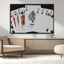 Poker Wall Art - Playing Cards Canvas Wall Art Print - Ace by MyGreatCanvas | Canvas Wall Art Prints | Photo Prints & Wall Decor