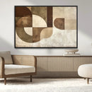 Wabi Sabi Geometric Wall Art | Abstract Modern Minimalist