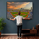 Chicago Wrigley Field Wall Art Canvas Print – Iconic