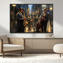 Jazz Canvas Wall Art Print – Abstract African American Music
