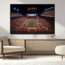 Texas Stadium Night Game Wall Art Canvas Print – Vibrant