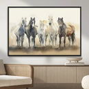 Wild Horses Wall Art Canvas Print, Framed Running Horses Art by MyGreatCanvas | Canvas Wall Art Prints | Photo Prints & Wall Decor