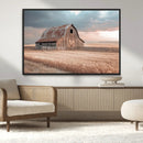 Rustic Barn Wall Art Canvas Print – Framed Wheat Field Scene by MyGreatCanvas | Canvas Wall Art Prints | Photo Prints & Wall Decor
