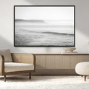 Black and White Seascape Wall Art Canvas Print – Framed by MyGreatCanvas | Canvas Wall Art Prints | Photo Prints & Wall Decor