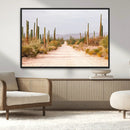 Desert Cactus Wall Art – Framed Southwestern Canvas Artwork, by MyGreatCanvas | Canvas Wall Art Prints | Photo Prints & Wall Decor