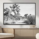 Joshua Tree Wall Art – Black & White Canvas Print, Nature by MyGreatCanvas | Canvas Wall Art Prints | Photo Prints & Wall Decor