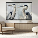 Bird Canvas Decor Wall Art Canvas Print – Framed Coastal
