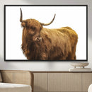 Highland Cow Wall Art Canvas Print – Framed Farmhouse Rustic by MyGreatCanvas | Canvas Wall Art Prints | Photo Prints & Wall Decor
