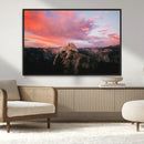 Half Dome Wall Art Canvas Print – Framed Yosemite National