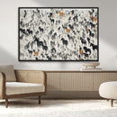 Wild Horse Stampede Wall Art Canvas Print – Monochrome by MyGreatCanvas | Canvas Wall Art Prints | Photo Prints & Wall Decor
