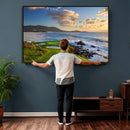 Pebble Beach Golf Links Wall Art Canvas Print – Iconic
