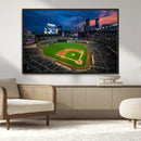 Target Field Wall Art Canvas Print – Baseball Stadium Scene, by MyGreatCanvas | Canvas Wall Art Prints | Photo Prints & Wall Decor