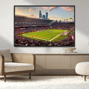 Chicago Bears Soldiers Field Wall Art Canvas Print – Framed