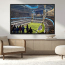 Chicago Dome Stadium Wall Art Canvas Print – Framed Modern