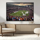 Chicago Bears Soldiers Field Wall Art Canvas Print – Framed by MyGreatCanvas | Canvas Wall Art Prints | Photo Prints & Wall Decor