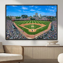 Wrigley Field Baseball Stadium Canvas Wall Art – Packed by MyGreatCanvas | Canvas Wall Art Prints | Photo Prints & Wall Decor