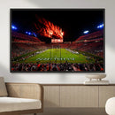 Jordan-Hare Football Stadium Wall Art Canvas Print, Football by MyGreatCanvas | Canvas Wall Art Prints | Photo Prints & Wall Decor