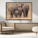 Wild Elephant Wall Art Canvas Print by MyGreatCanvas | Canvas Wall Art Prints | Photo Prints & Wall Decor