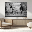 Wild Elephant Wall Art Canvas Print by MyGreatCanvas | Canvas Wall Art Prints | Photo Prints & Wall Decor