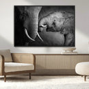 Elephant Family Wall Art Canvas, Framed Elephant Family by MyGreatCanvas | Canvas Wall Art Prints | Photo Prints & Wall Decor