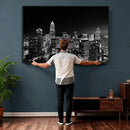 Atlanta Skyline Wall Art Canvas Print, Atlanta Downtown by MyGreatCanvas | Canvas Wall Art Prints | Photo Prints & Wall Decor