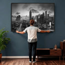 Atlanta Skyline Wall Art Canvas Print, Atlanta Downtown by MyGreatCanvas | Canvas Wall Art Prints | Photo Prints & Wall Decor