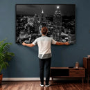 Atlanta Skyline Wall Art Canvas Print, Atlanta Downtown by MyGreatCanvas | Canvas Wall Art Prints | Photo Prints & Wall Decor