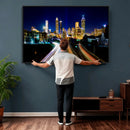 Atlanta Skyline Wall Art Canvas Print, Atlanta Downtown by MyGreatCanvas | Canvas Wall Art Prints | Photo Prints & Wall Decor
